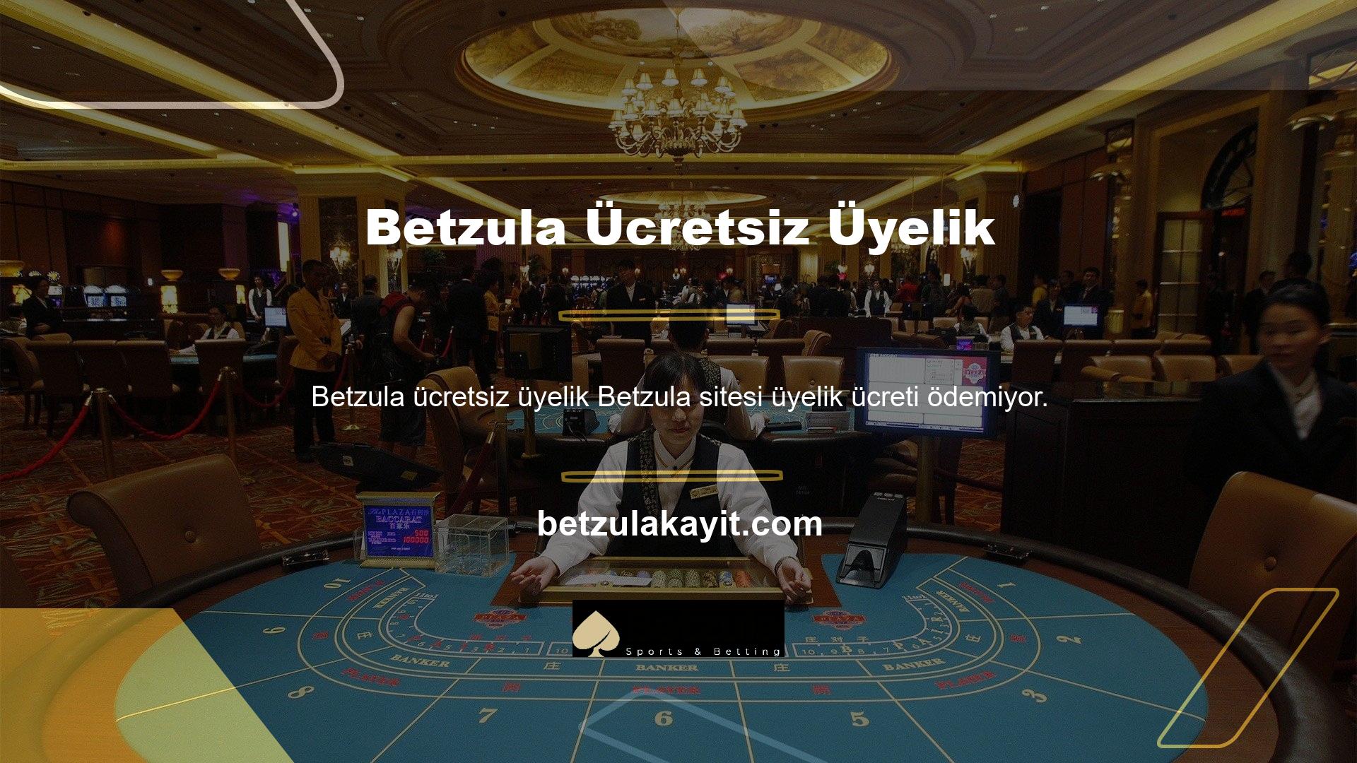 Çoğu site tarafından alınan Betzula giriş adresi değişmedi